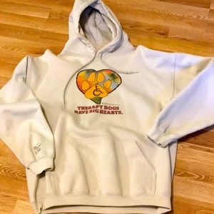 Therapy dog hoodie